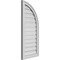 Ekena Millwork Quarter Round Top Right Surface Mount PVC Gable Vent w/ 2"W x 1-1/2"P Brickmould Frame, 16"W x 36"H GVPQR16X3602SF - alternate 5